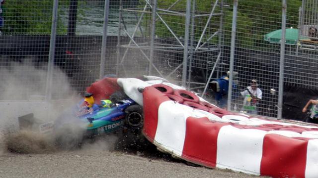 Le Top 5 des crashs du Grand Prix du Canada