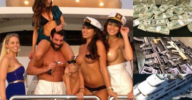 La vie d'un multimillionnaire sur Instagram: argent, femmes à poil sur son yacht, voitures de luxe et... crises cardiaques