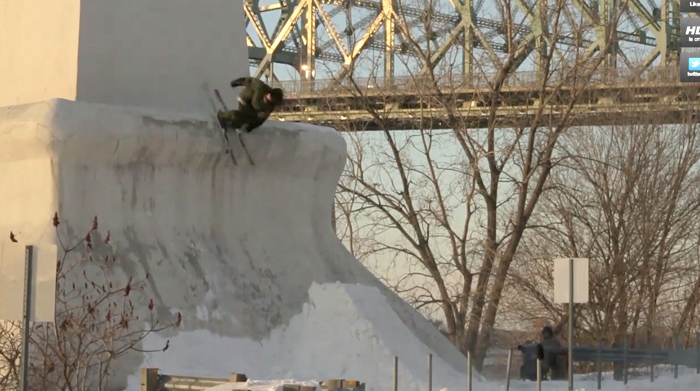 Tabarnak Pack Drops A Heavy 100% Urban & (Almost) 100% Montreal-Shot Ski Edit