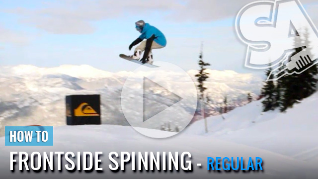 How to Spin Frontside - Snowboarding Video Trick Tip