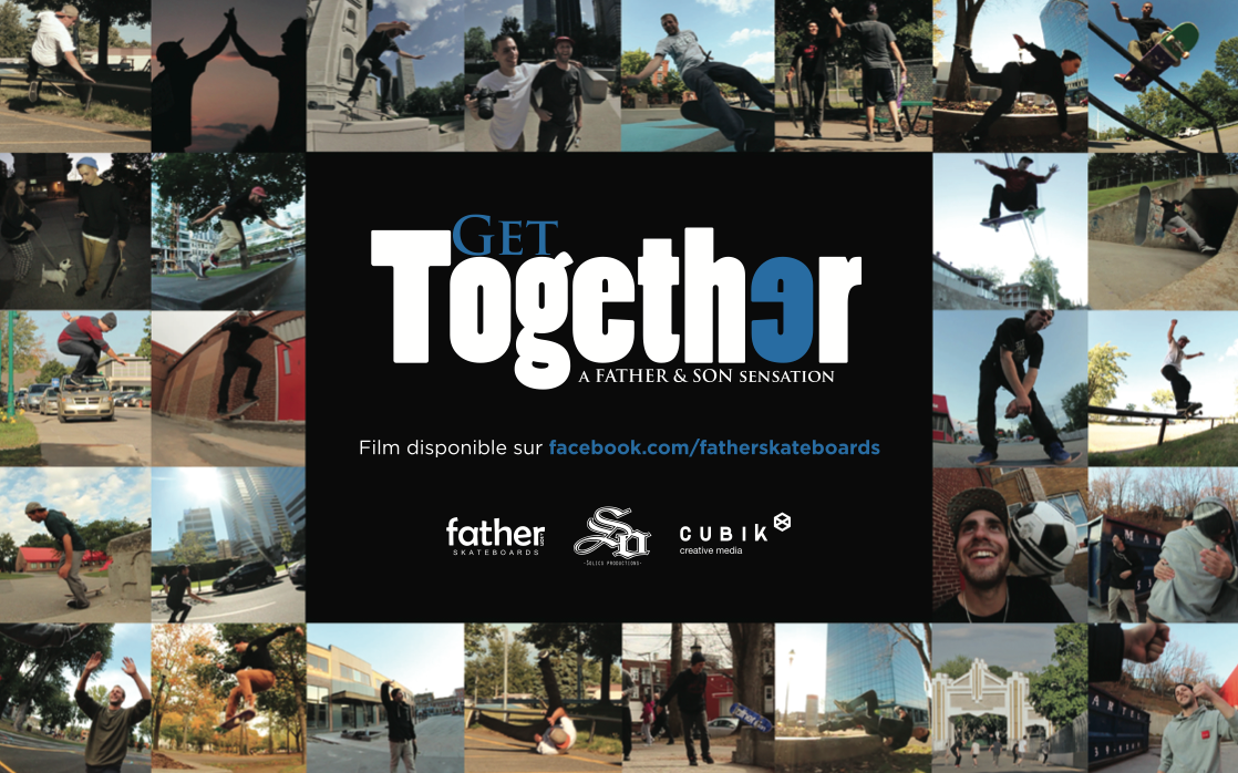 Première du film Get Together et collection 2014 de Father skateboards