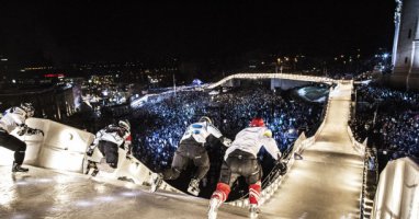 Take A Run Down The RedBull Crashed Ice Course With This Amazing POV Video