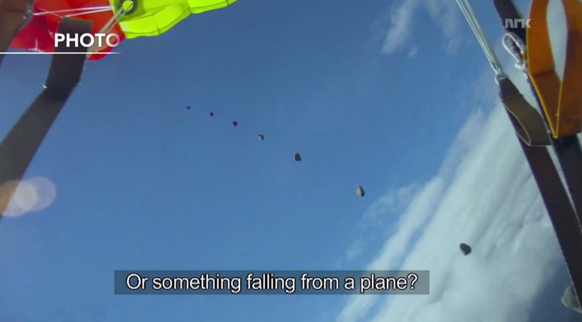 Skydiver Nearly Struck By Meteorite