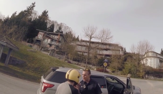 Vancouver Cop Almost Hits Skateboarder With SUV To Enforce $35 Bylaw Fine