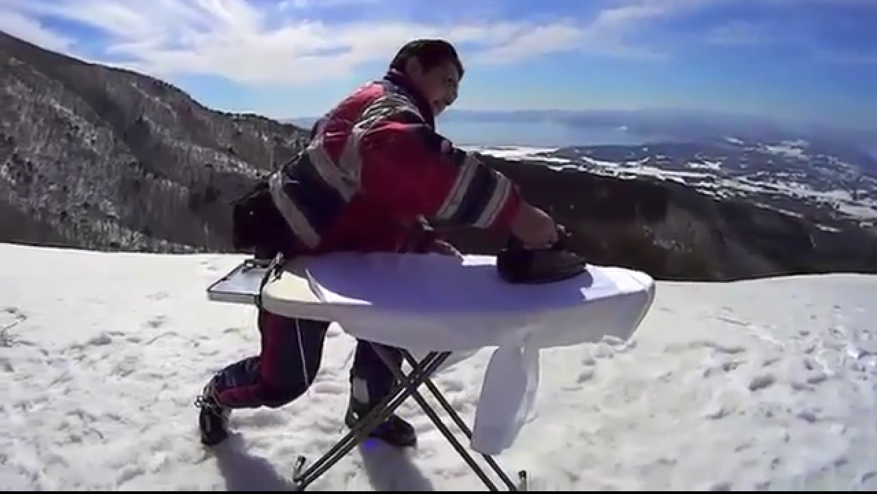 L’Ironing : le sport extrême le plus weird au monde!