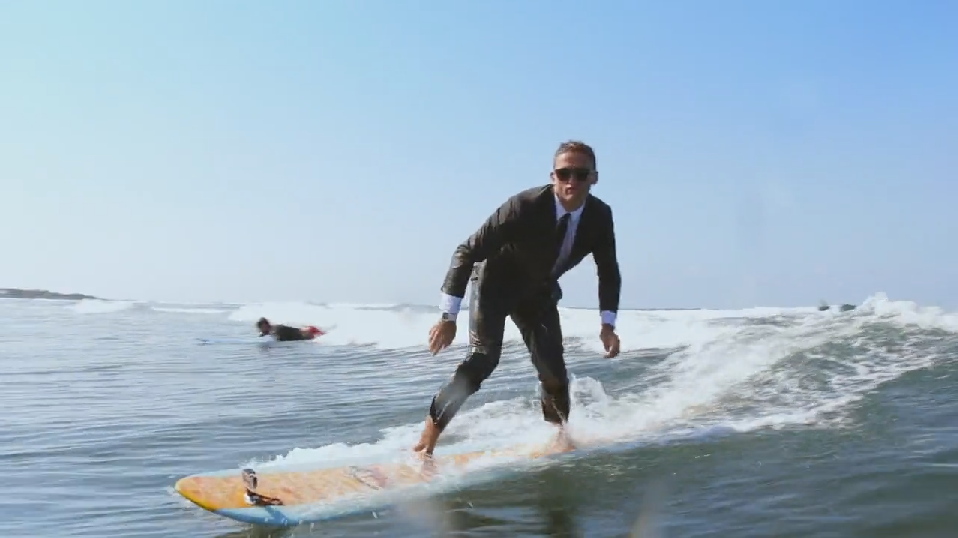 Travel With Style: This Dude Toured The World To Skate, Surf, Shred, Bike & More, All In His Favourite Suit!