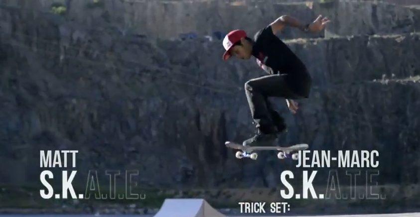 Une game de S.K.A.T.E. wake vs skate! [Vidéo]