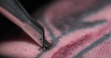 This Is Why Tattoos Hurt, Well Kinda' [Video]