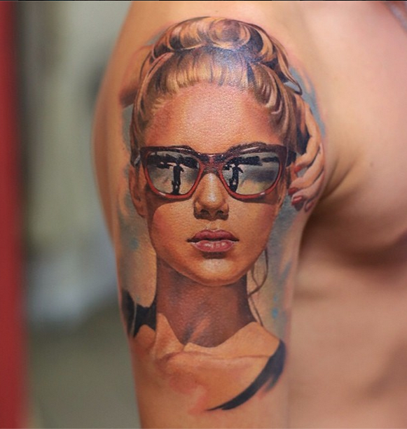 Les tattoos Hyperréaliste de cette Artiste Russe nous jettent à terre