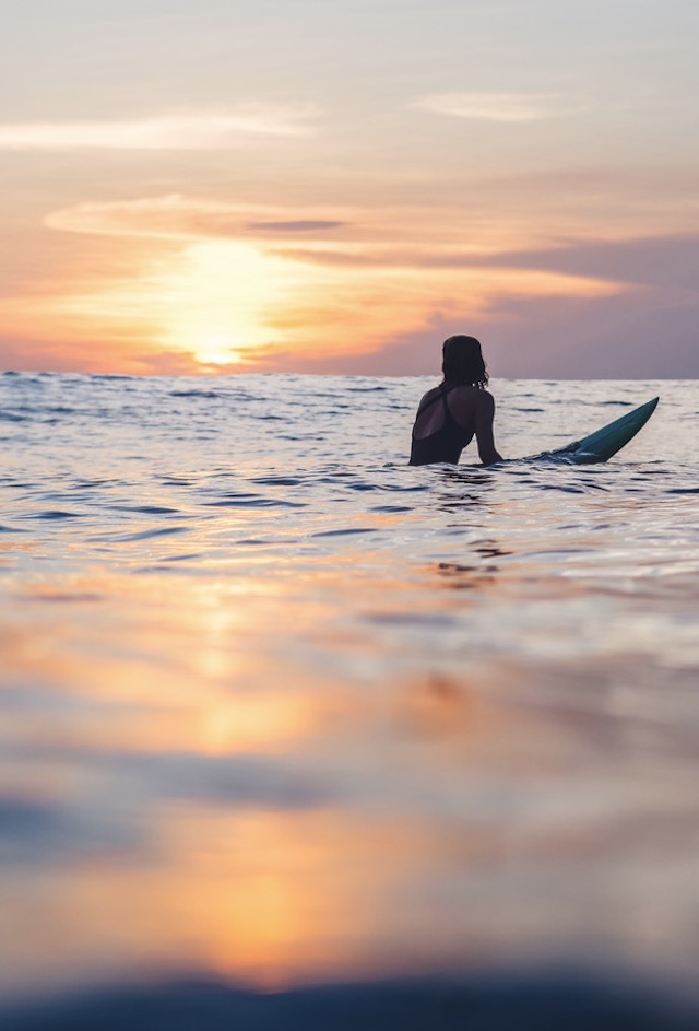Des photos de surf prises au niveau de l'océan.... à faire rêver!