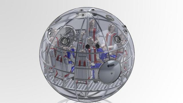Design d'une capsule de survie par Julian Sharpe