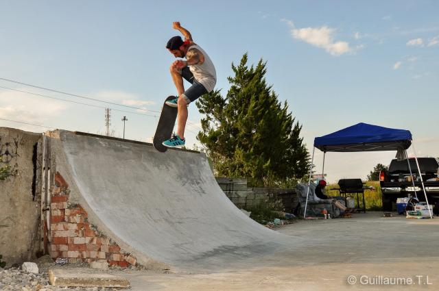 DIY skate spot de Shredco